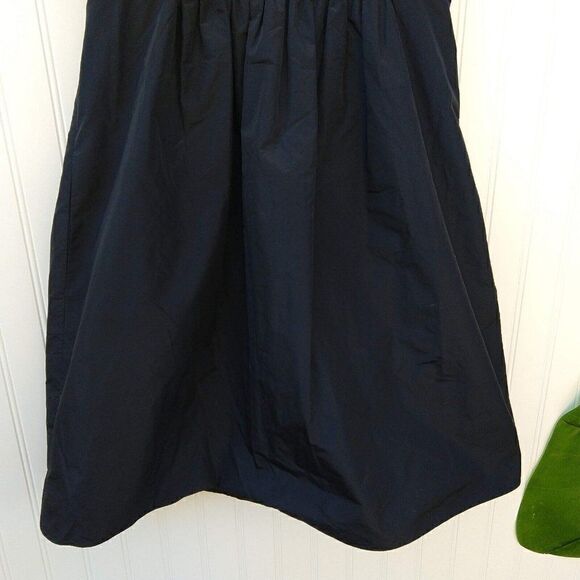 Vintage Y2K BCBG Max Azria Little Black Dress Size S Strapless Pockets Fit Flare - Picture 5 of 10